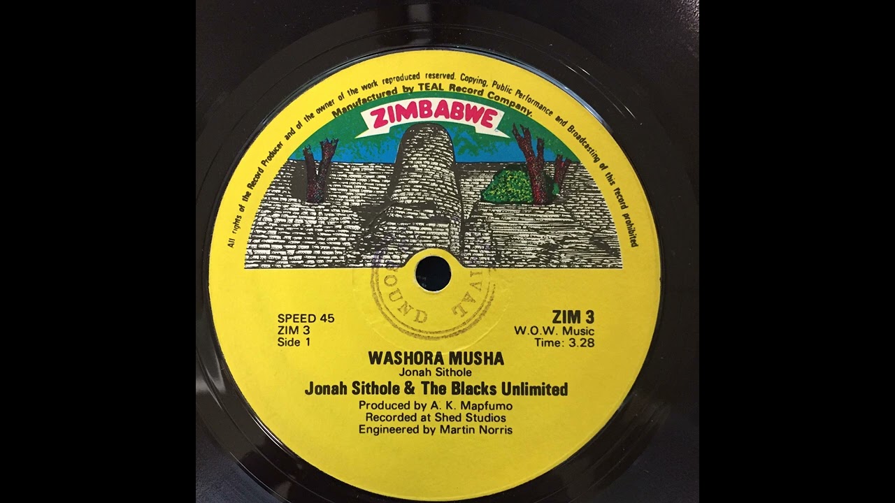 Jonah Sithole & The Blacks Unlimited - Washora Musha