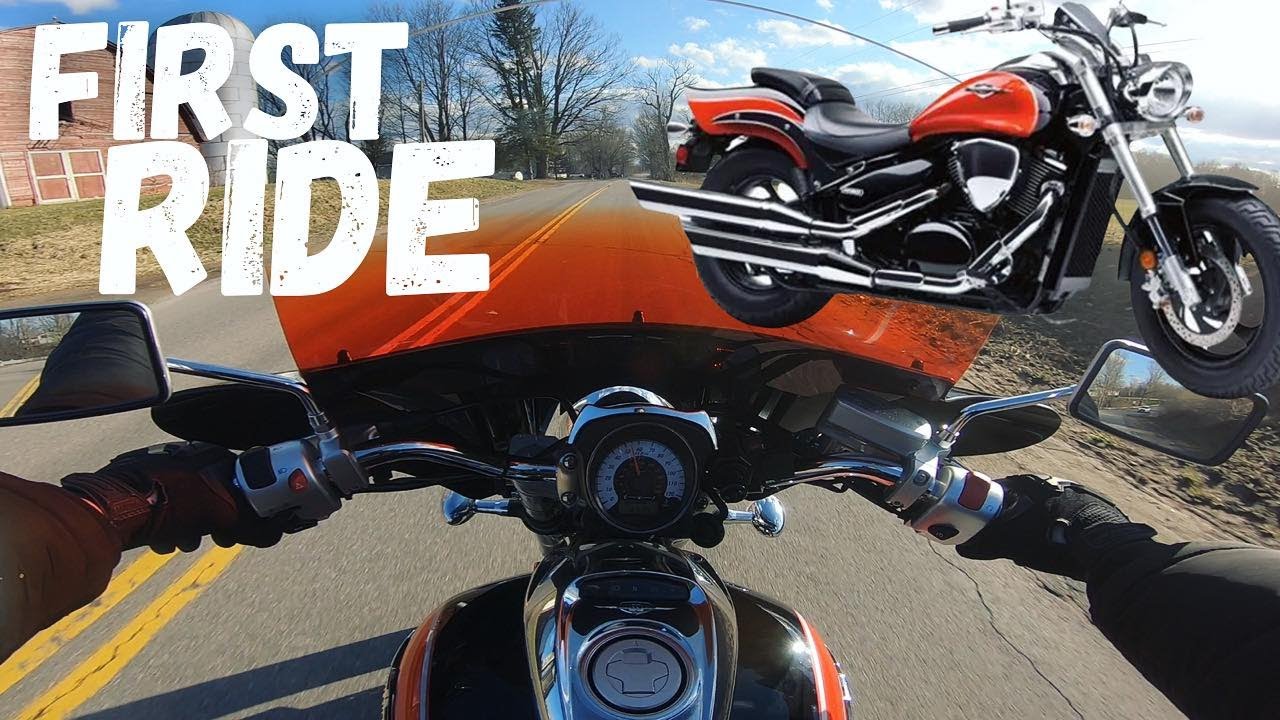 First Ride On My Suzuki M50 !!