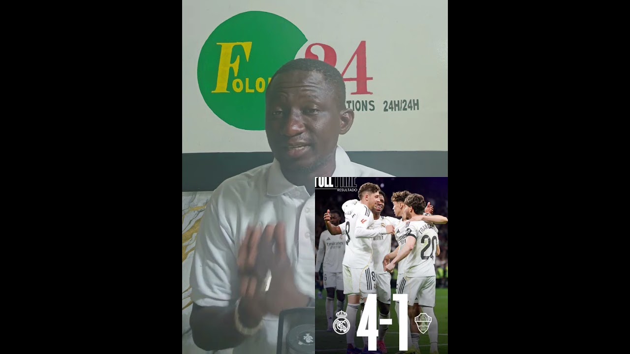  Débriefing ✍️✍️✍️ Démonstration de force du Real Madrid : les Merengues écrasent Elche CF 4-1