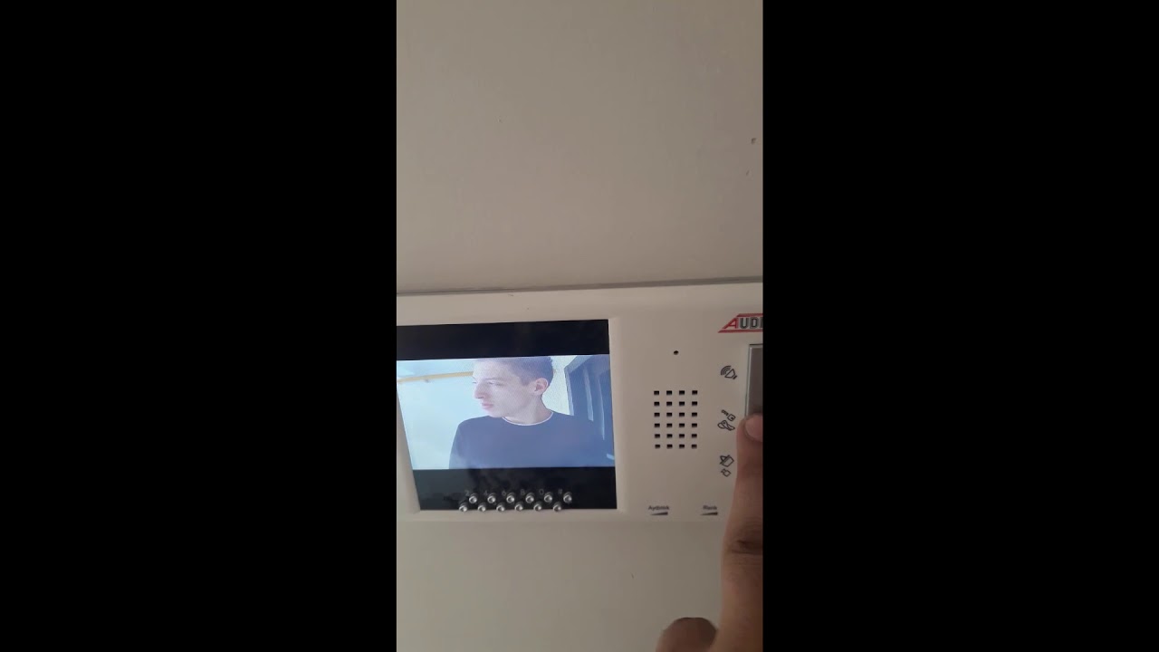 Audio g&ouml;r&uuml;nt&uuml;l&uuml; diafon sistemi detaylı kullanım anlatımı