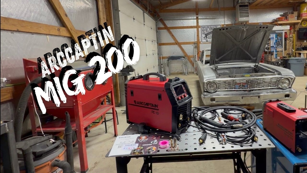 ARCCAPTAIN MIG 200 - Распаковка - Настройка - Тестирование