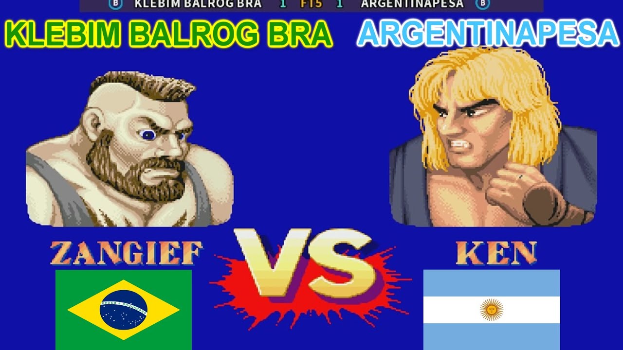 Street Fighter II': Champion Edition - KLEBIM BALROG BRA vs ARGENTINAPESA FT5
