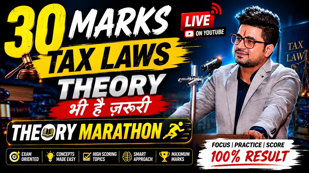 🎯Tax Laws THEORY 