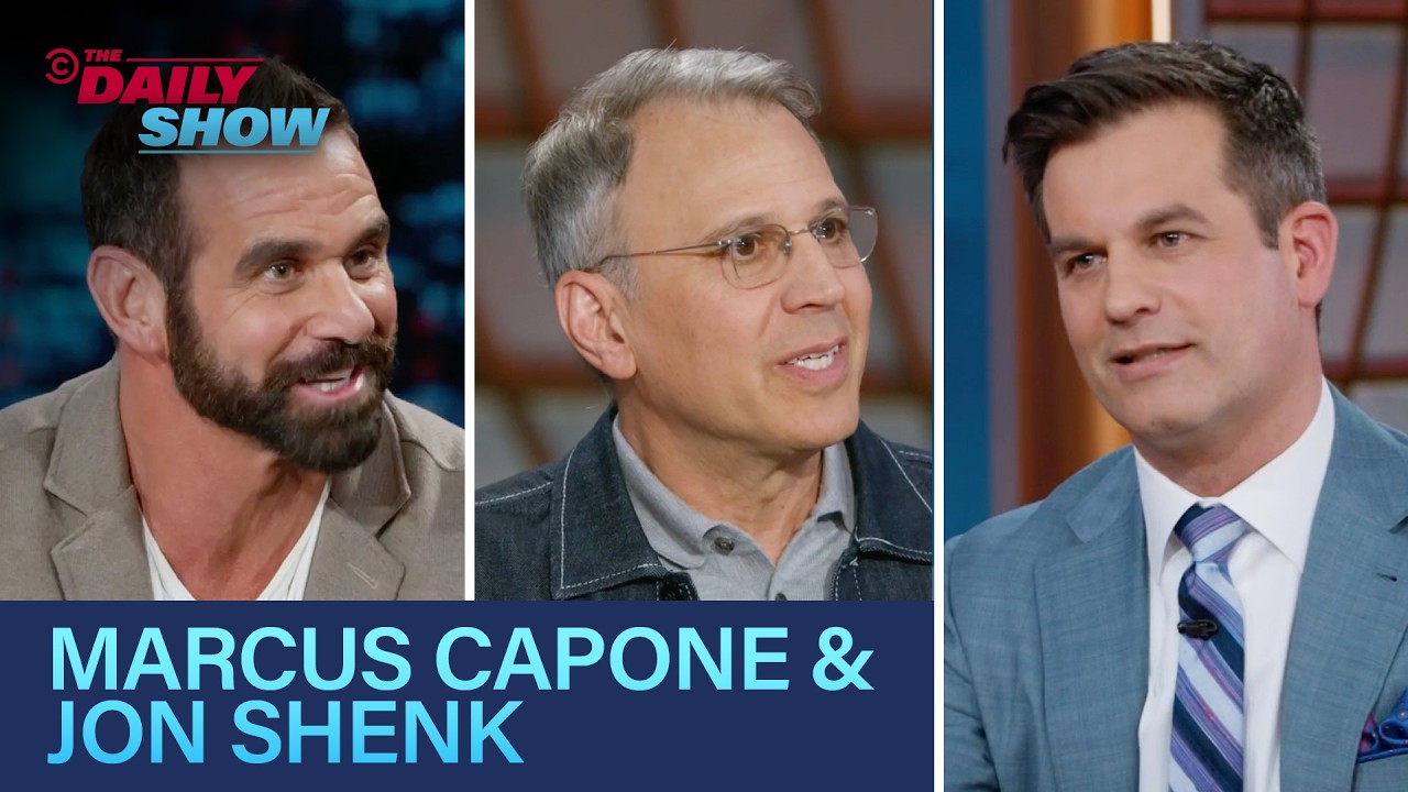 Marcus Capone & Jon Shenk - “In Waves and War” & Healing Trauma With Psychedelics | The Daily Show