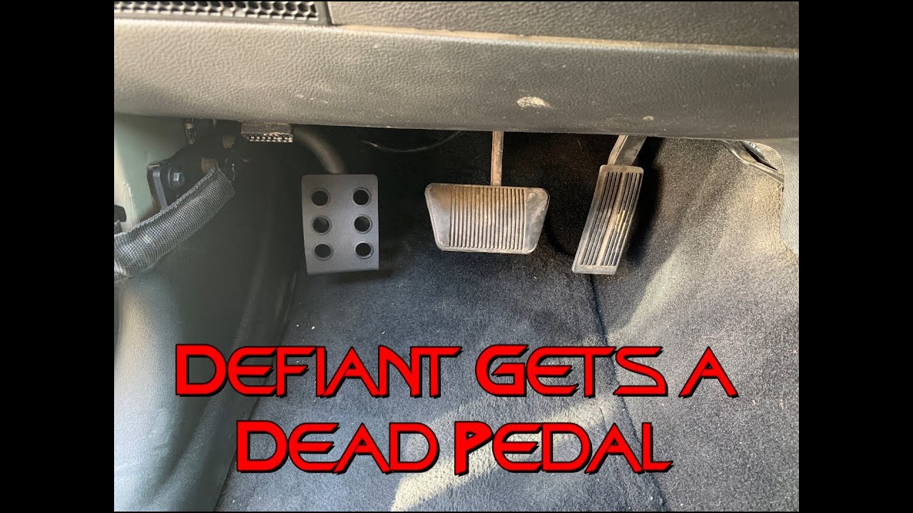 Jeep JK Installing a Dead Pedal