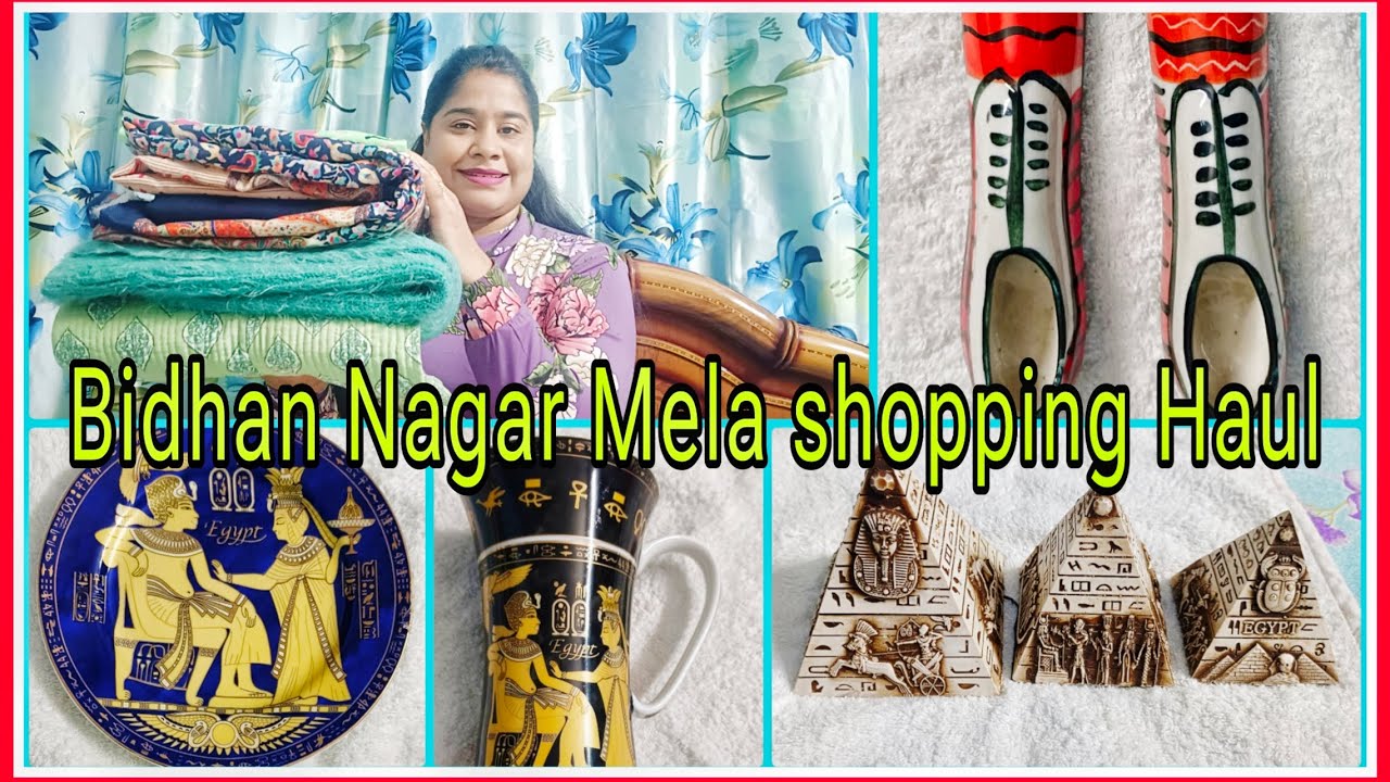 Bidhan Nagar Mela shopping haul 2024// Salt Lake Fair Shopping Haul