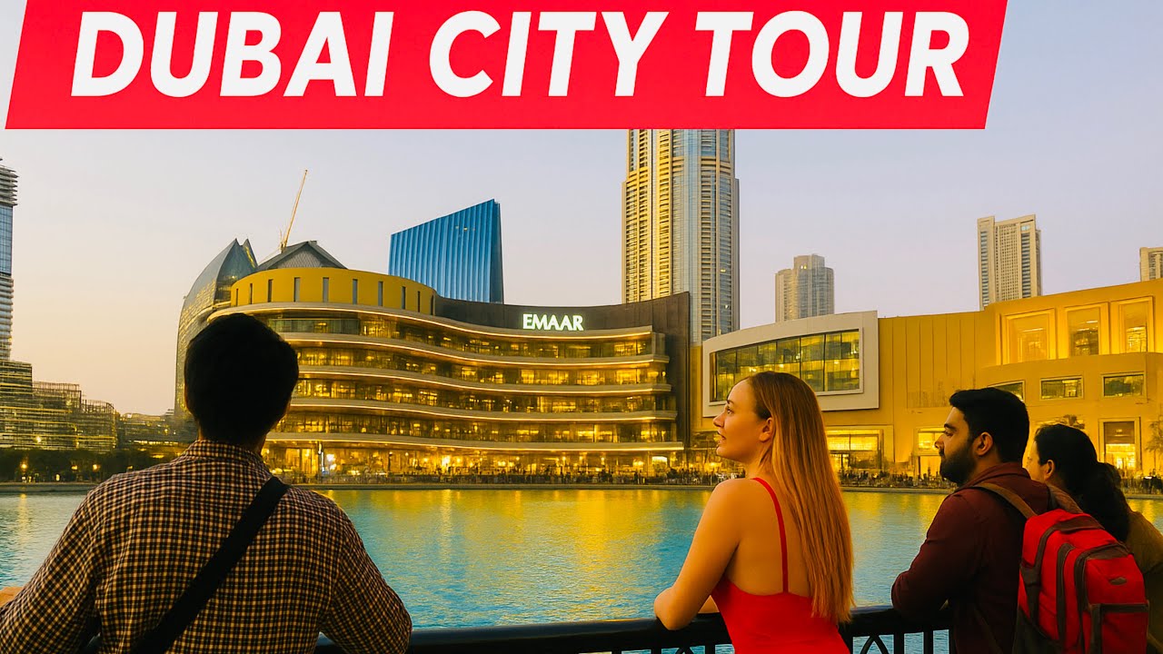 Dubai ♥️ City Tour Walk | 4K | Walking Tour | Amazing Experience | Dubai City Centre |