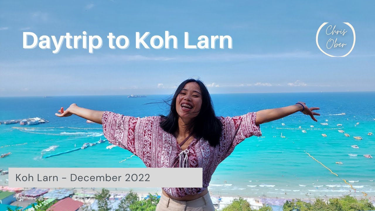 Daytrip to Koh Larn: Scooter, Viewpoints & Hidden Beaches! 🌴🛵