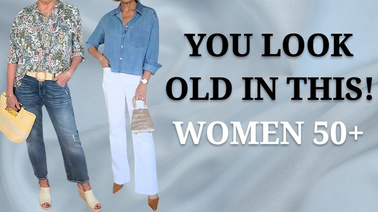 25 Casual Pieces that Make You Look Old (Women 50+)