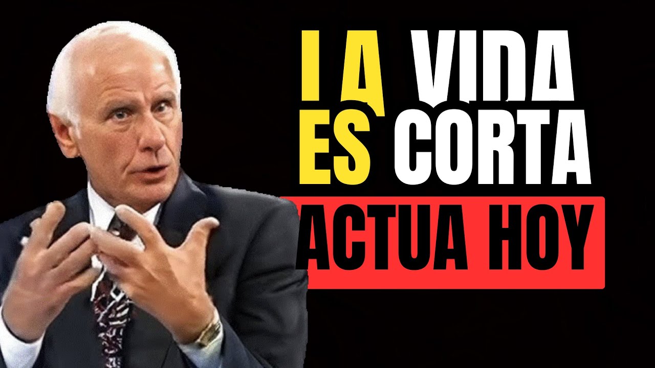 Deja de Perder tu Tiempo, Enfócate Ya | JiM  Rohn | Discurso Motivacional