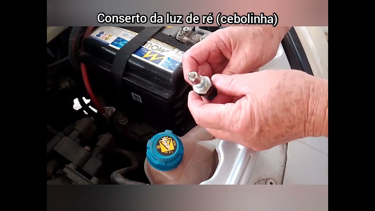 Conserto de luz de ré  (cebolinha)