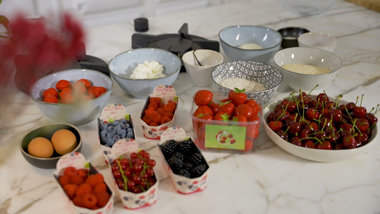 Fruittaart met BelOrta bessen - Sandra Bekkari