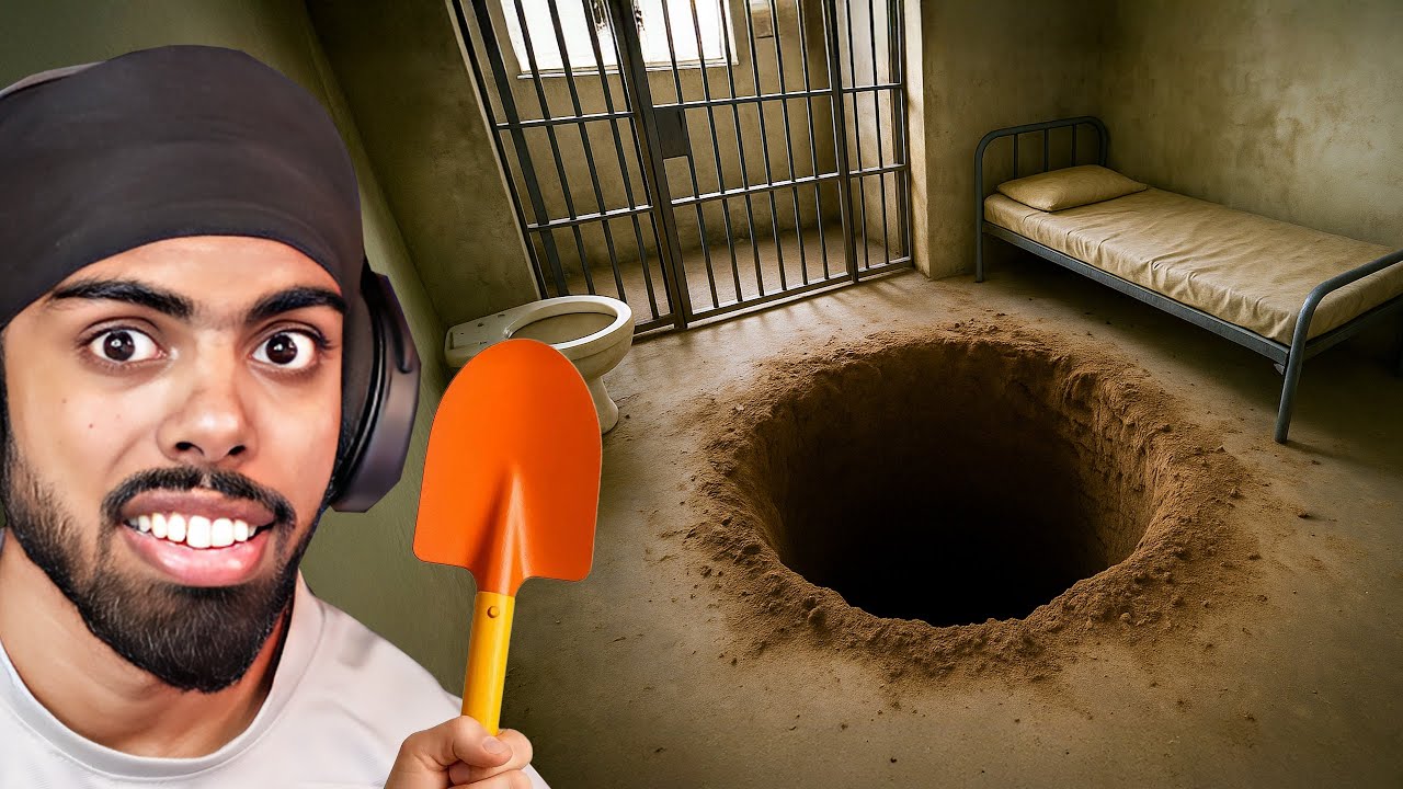 DIGGING THE BIGGEST PRISION TO ESCAPE  | Prison Escape Simulator - Part 3