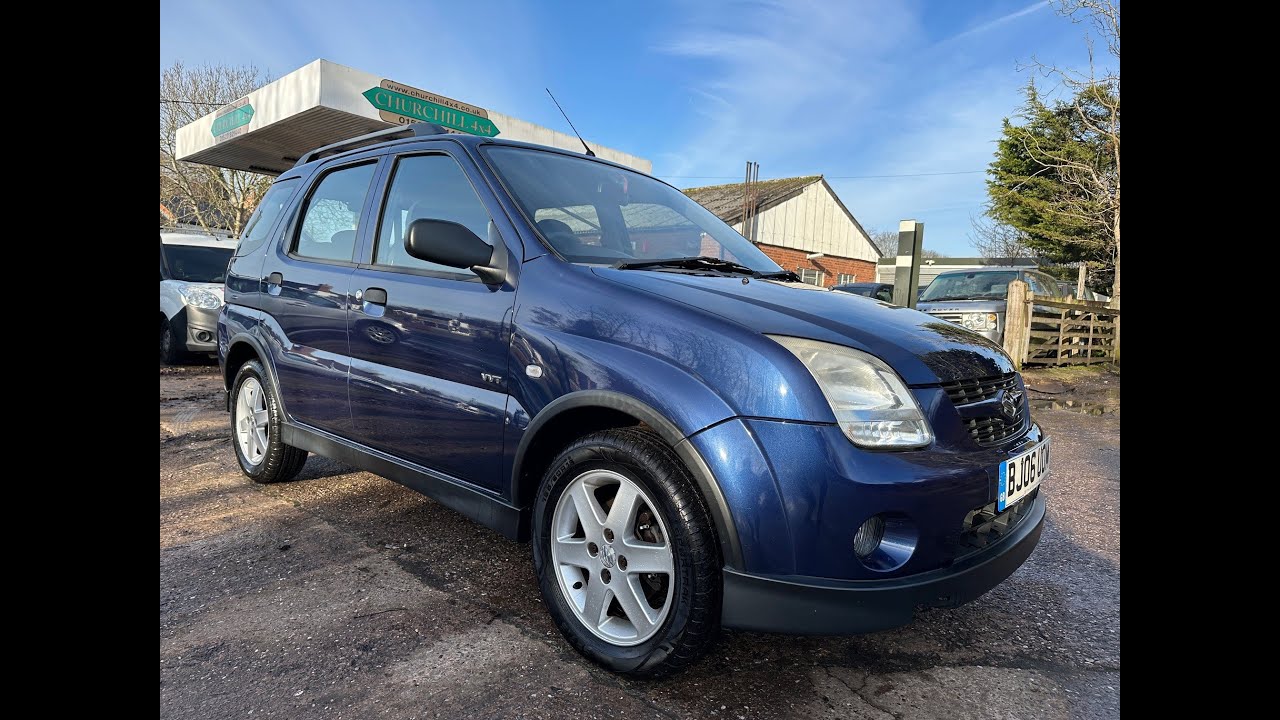 FOR SALE 2006 Suzuki Ignis 4GRIP 1.5 VVT-S petrol 4 wheel drive www.churchill4x4.co.uk