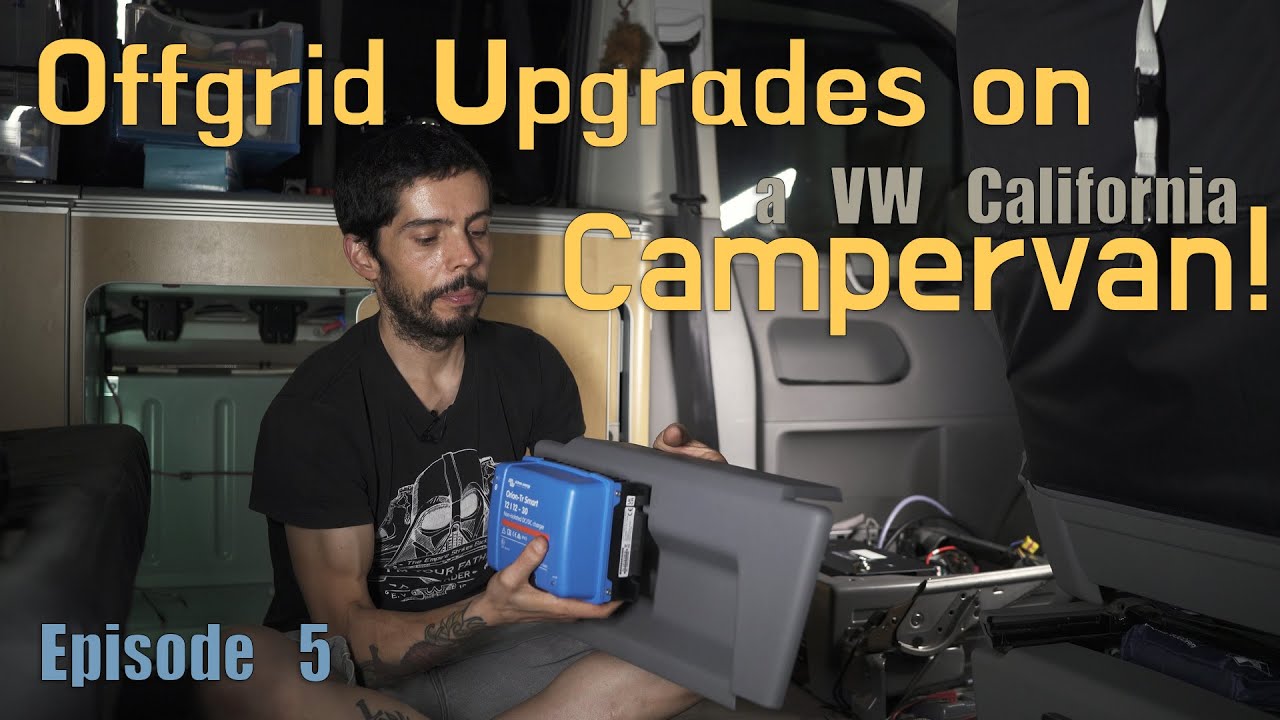 Offgrid upgrades on a VW California camper - Putting Stuff Back Together! Episode #5