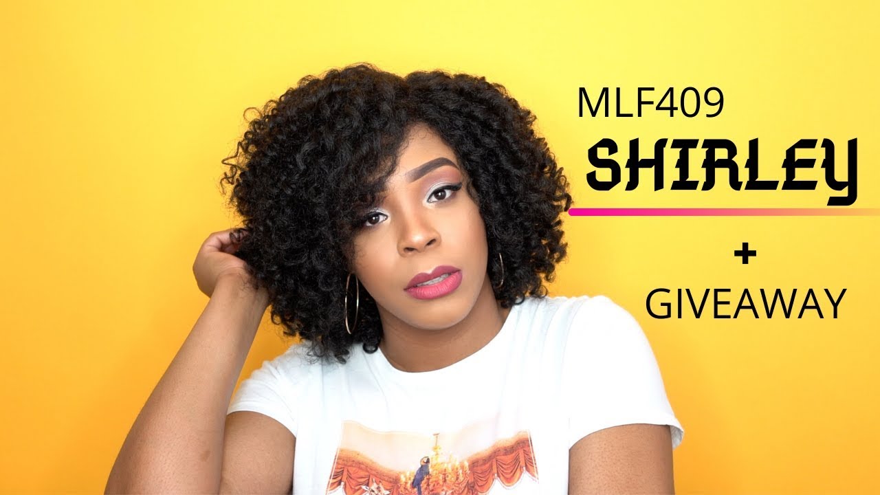 Bobbi Boss Synthetic Hair Lace Front Wig - MLF409 SHIRLEY +GIVEAWAY --/WIGTYPES.COM