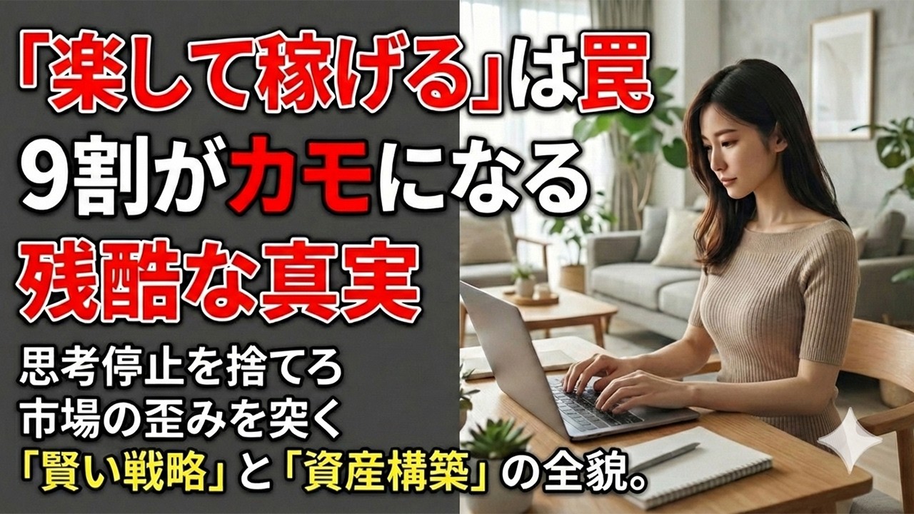 【稼ぐビジネス】なぜ多くの人が副業で「カモ」にされるのか。「楽して稼げる」という幻想と60万円の教材。