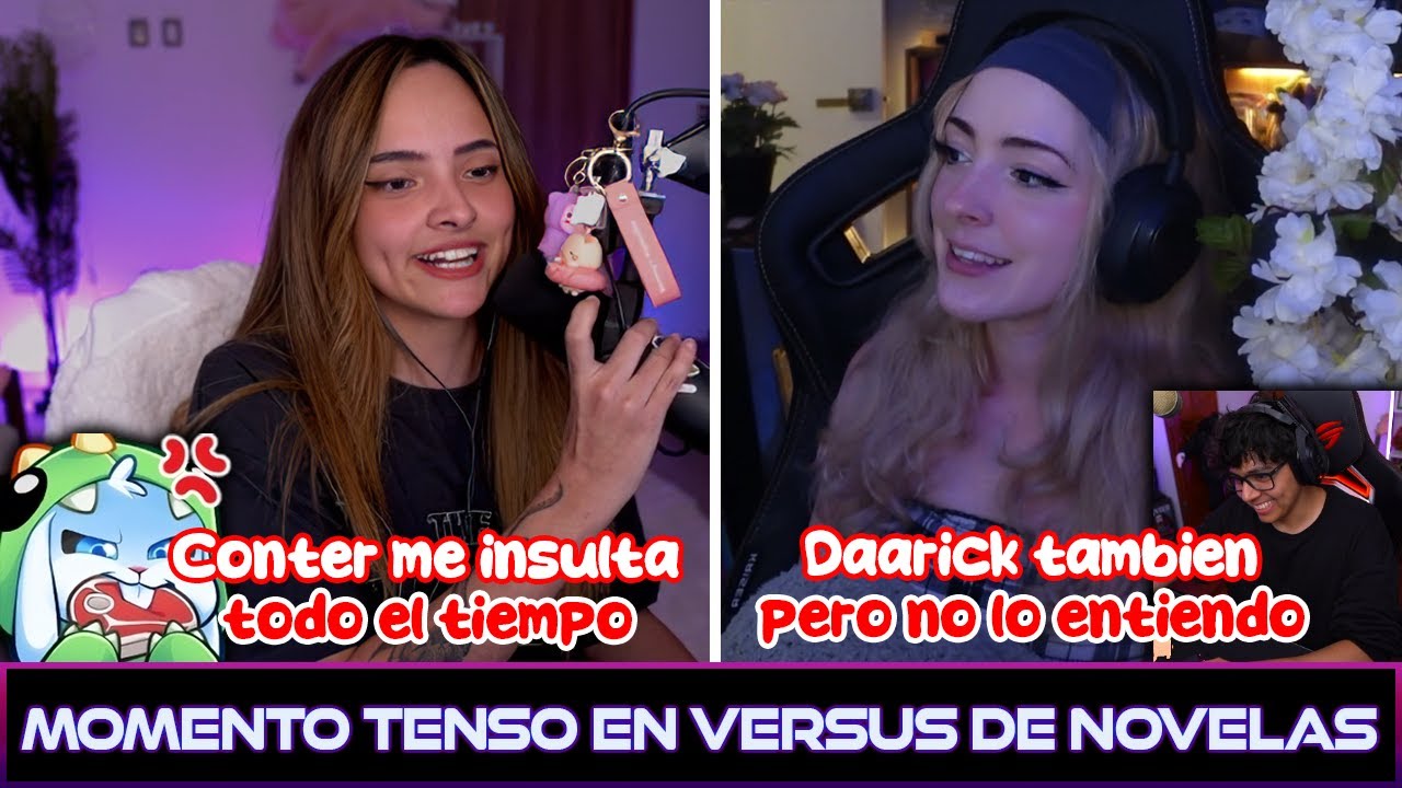 VICKY y CONTER PASAN MOMENTO TENSO EN VERSUS CONTRA SYLVEEY y DARICK #vickypalami #twitch