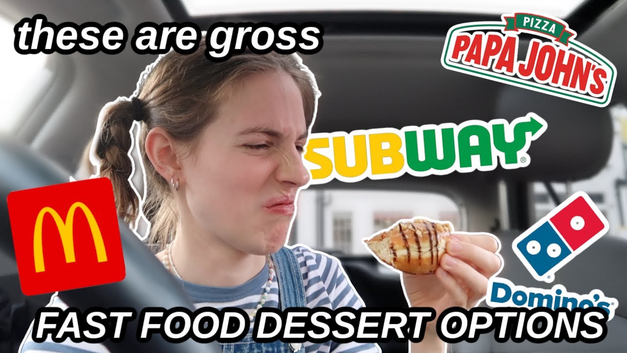 ULTIMATE FAST FOOD DESSERT TASTE TEST