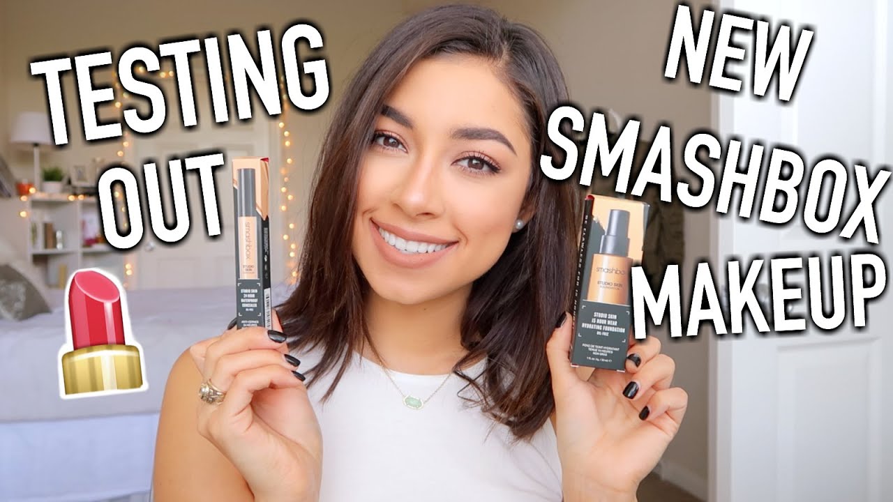 TESTING OUT NEW SMASHBOX MAKEUP & FILMING FALL VIDS!