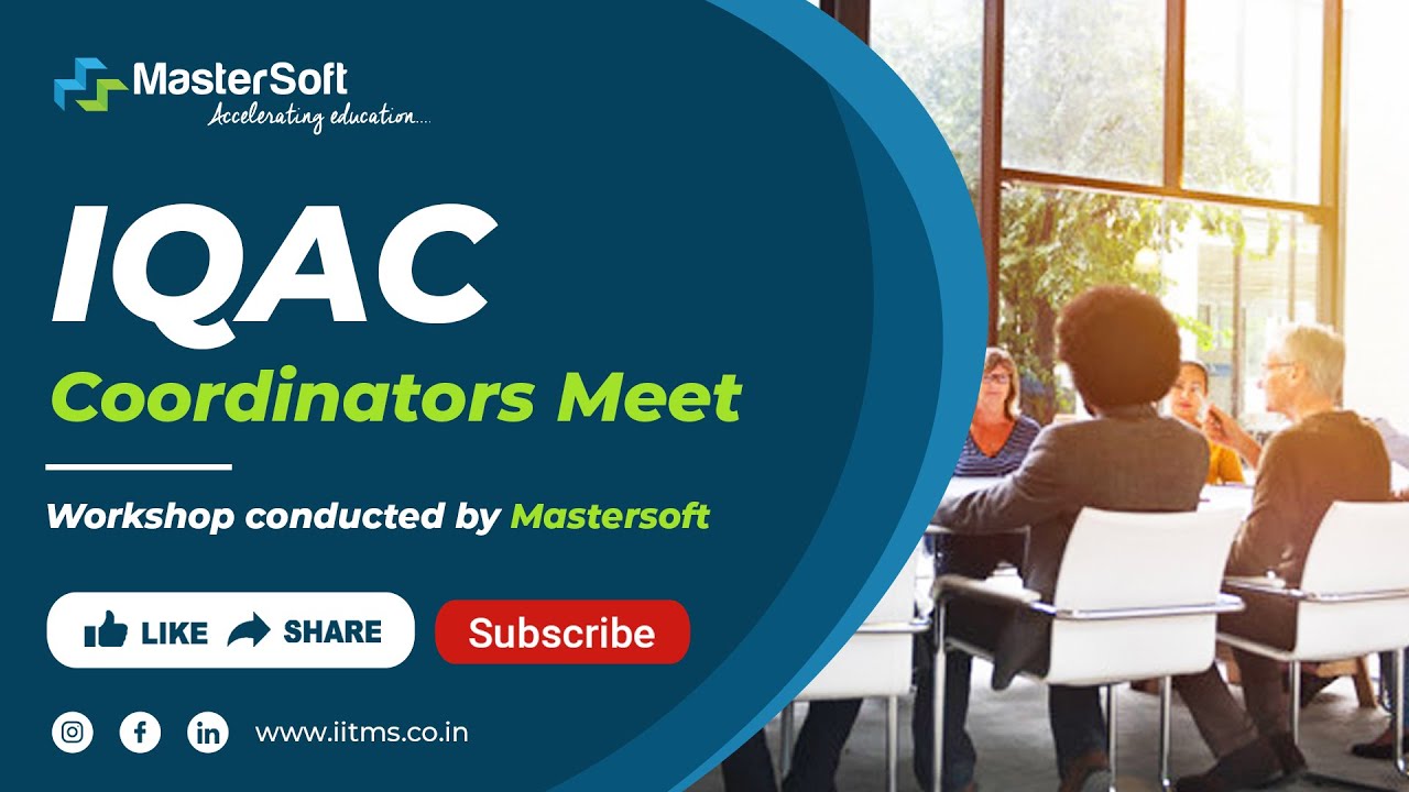 Workshop on Internal Quality Assurance Cell (IQAC) | Initiatives, Best practices and Implementation