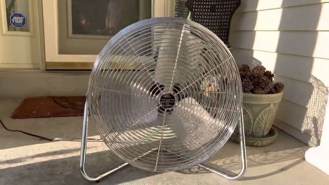 Just got the 1998 Patton U2-20 High Velocity Air Circulater.