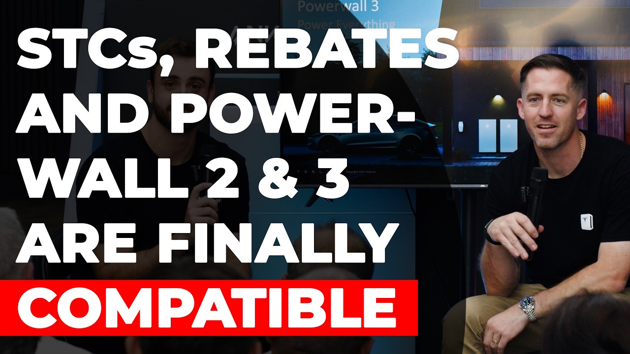 Tesla Powerwall 3 & Battery Rebate Workshop with Luke Cove and Tesla’s Steven Tourangeau