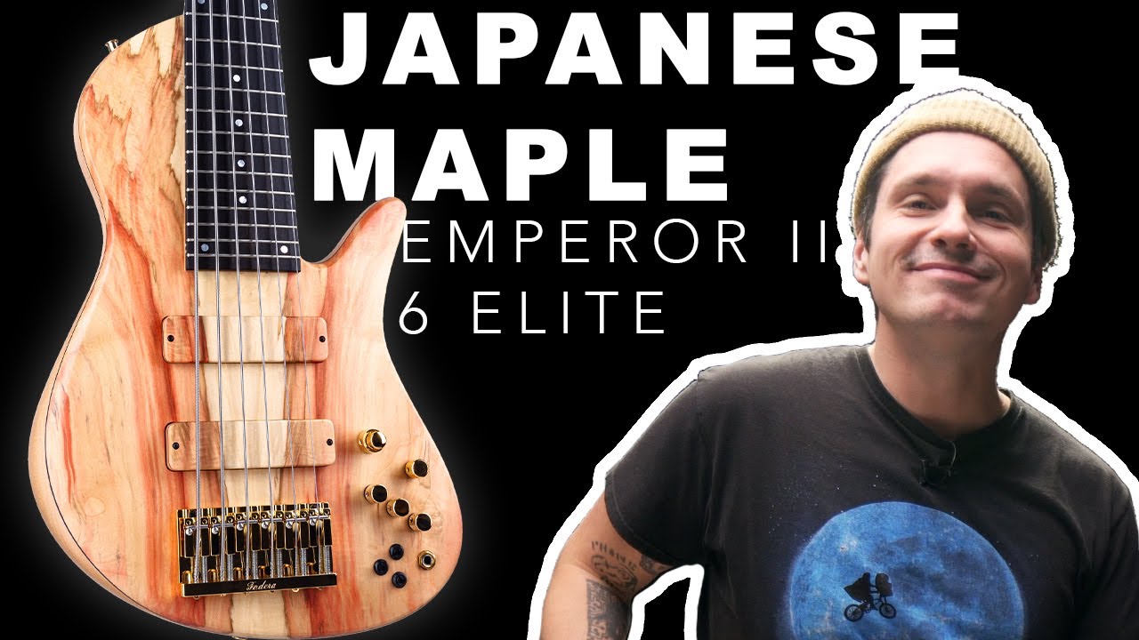 (*SOLD) DEMO | Fodera Japanese Maple Emperor II 6 Elite 🦋