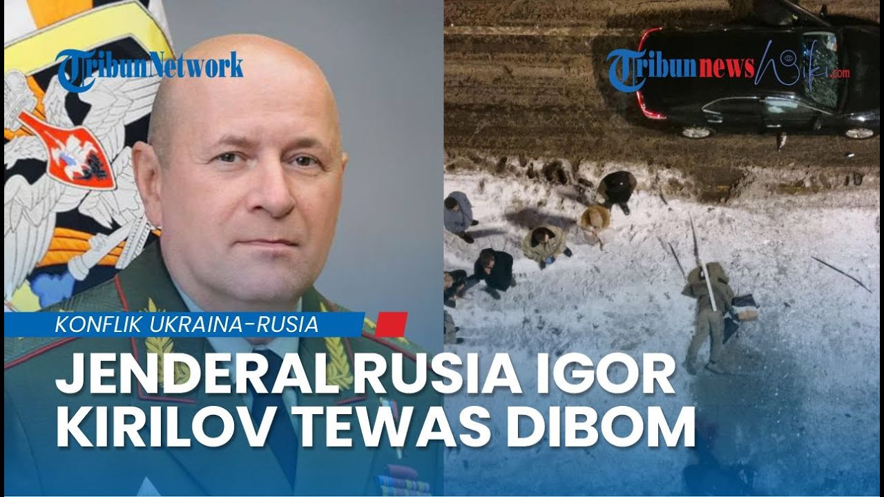 Jenderal Rusia Igor Kirilov Tewas, Bom 300 Gram Setara TNT Meledak dari Skuter Listrik di Moskow