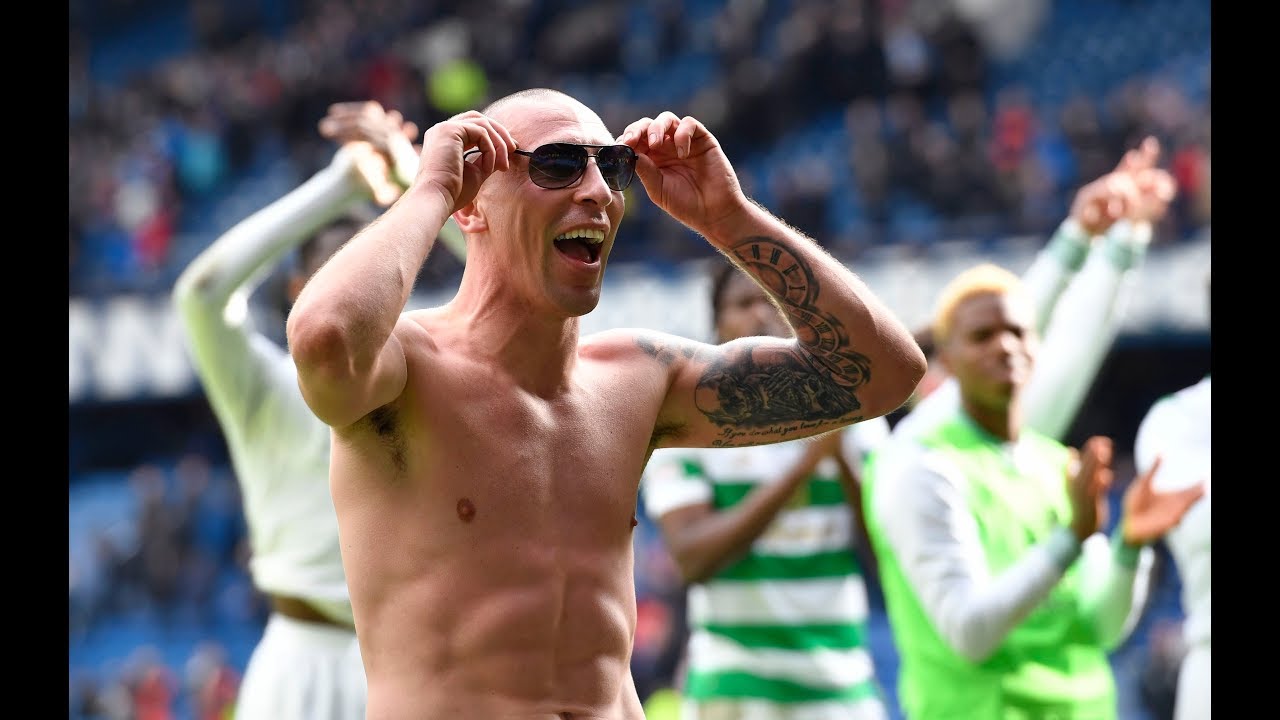 Celtic FC - A MUST WATCH! Broony leading the celebrations at Ibrox