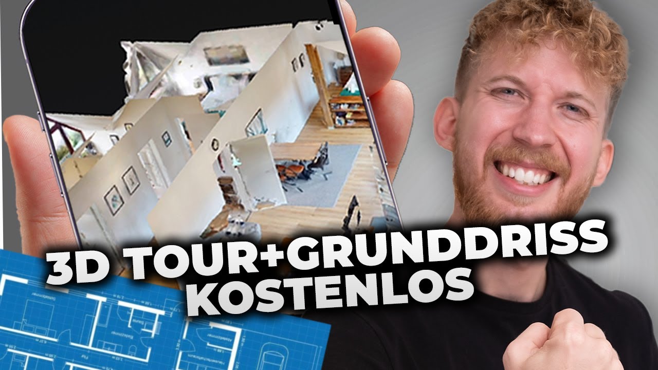 Grundriss und 3D-Tour mit dem Smartphone erstellen(Anleitung)