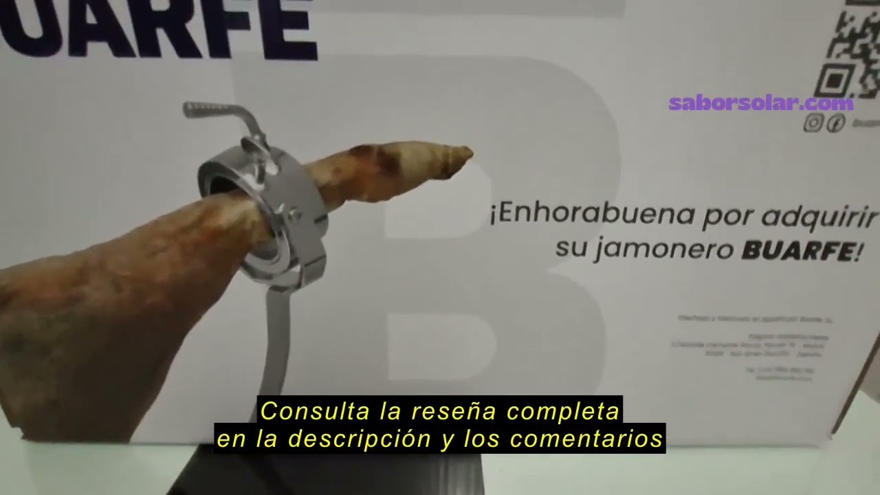 Reseña del FERRETERIA LEPANTO Jamonero Profesional Giratorio y basculante, Soporte jamonero con Base