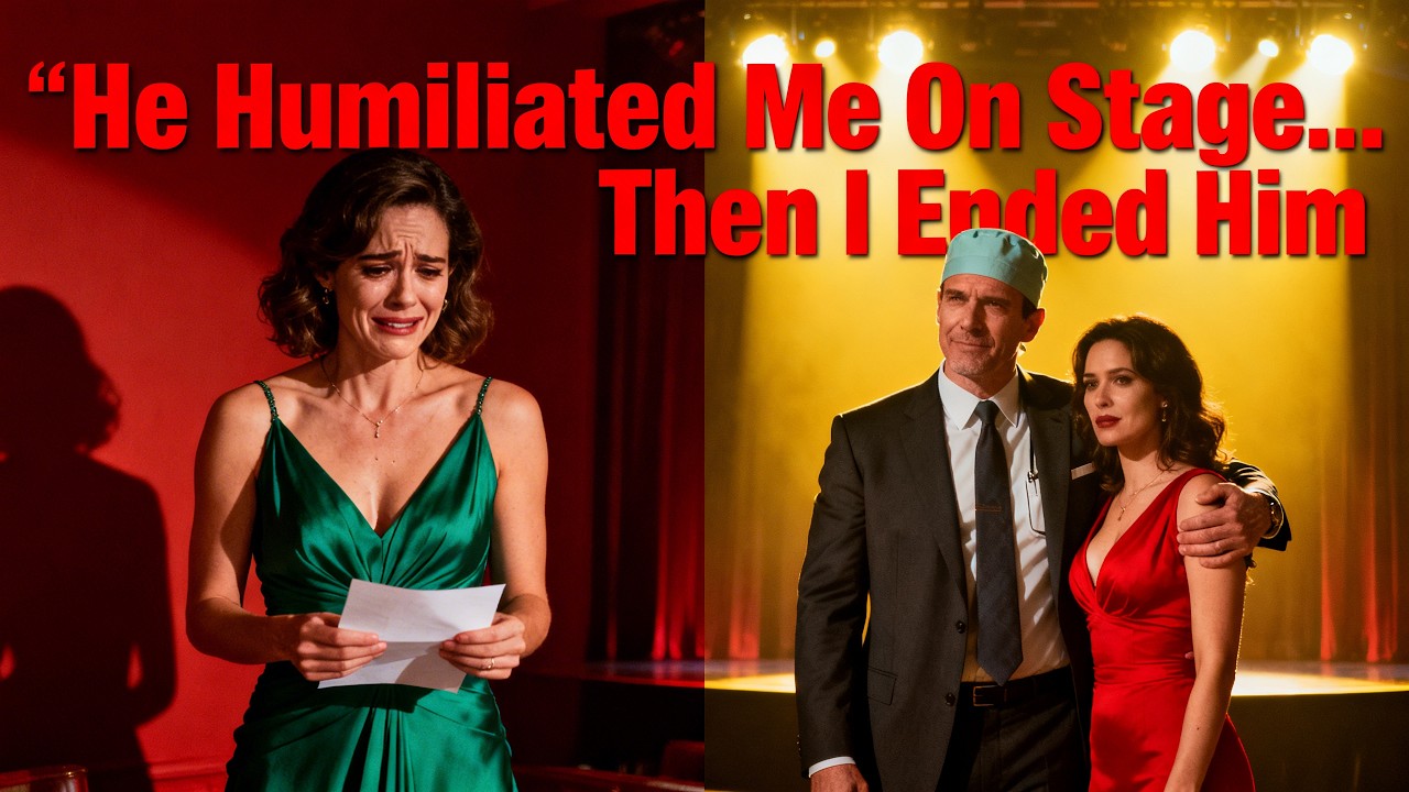 Surgeon Husband Humiliated Me With Mistress on Stage – What I Did Next Shocked All