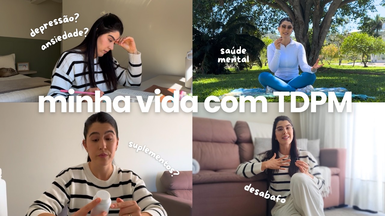 MINHA EXPERI&Ecirc;NCIA COM TDPM | diagn&oacute;stico, mudan&ccedil;as na rotina, sintomas #vlog