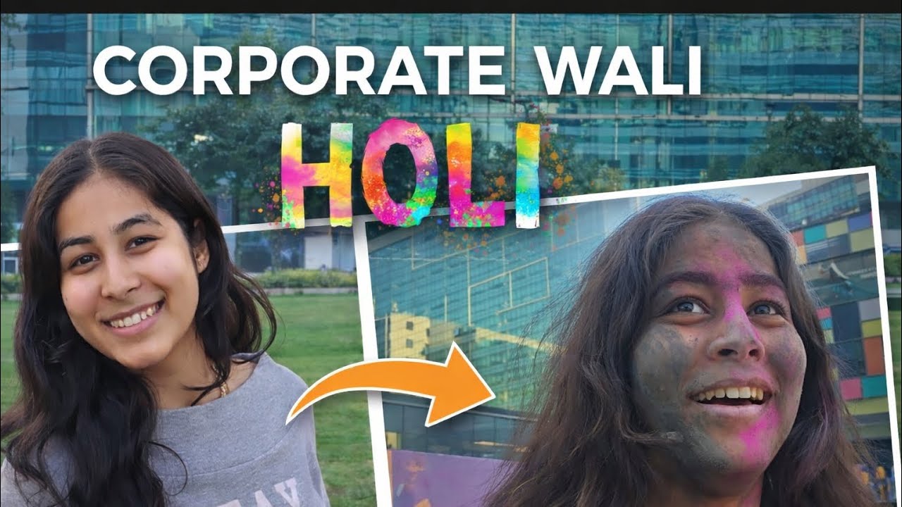 When Corporate Turns Colorful 🌈 | Holi Celebration in Office 2026