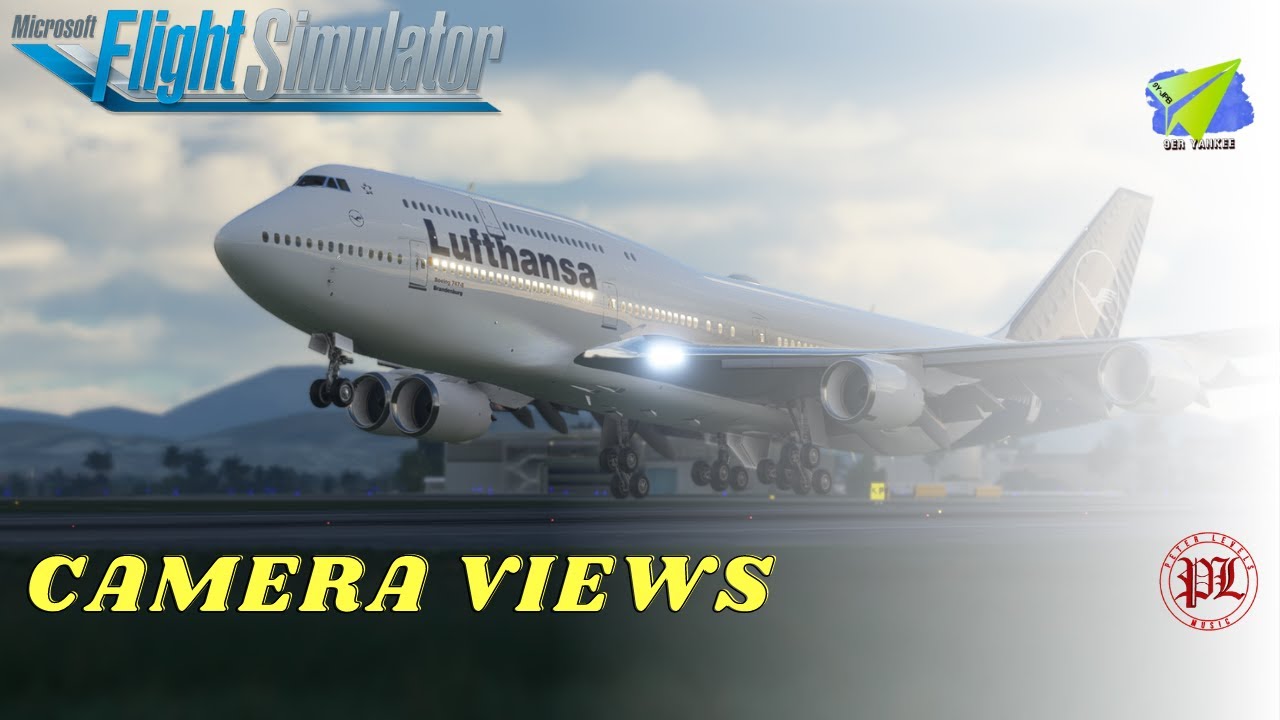 MSFS2020 CAMERA/VIEWS TUTORIAL [GROUND/PLANE SPOTTER VIEW]