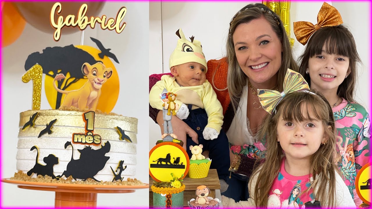 PRIMEIRO MESVERSÁRIO DO BEBÊ GABRIEL PREPARATIVOS 👶❤️ JÉSSICA GODAR, LAURINHA E HELENA E GABRIEL