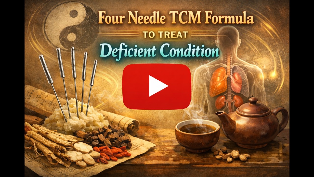 Powerful 4-Needle TCM Formula to Treat Deficiency Conditions | Acupuncture Protocol 11 march 2026