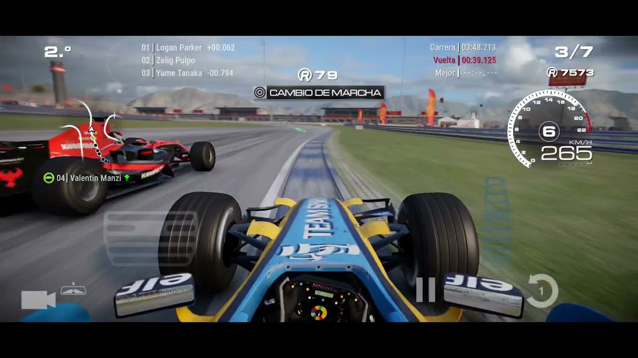 GRID LEGENDS MOBILE - Race circuit - F1 Renault 26 - Device: Poco x7 pro