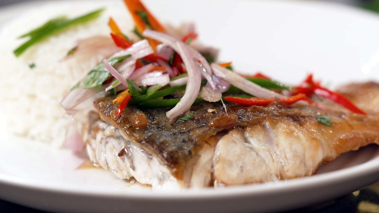 Delish - Whole fish Kaffir Lime Main Dish