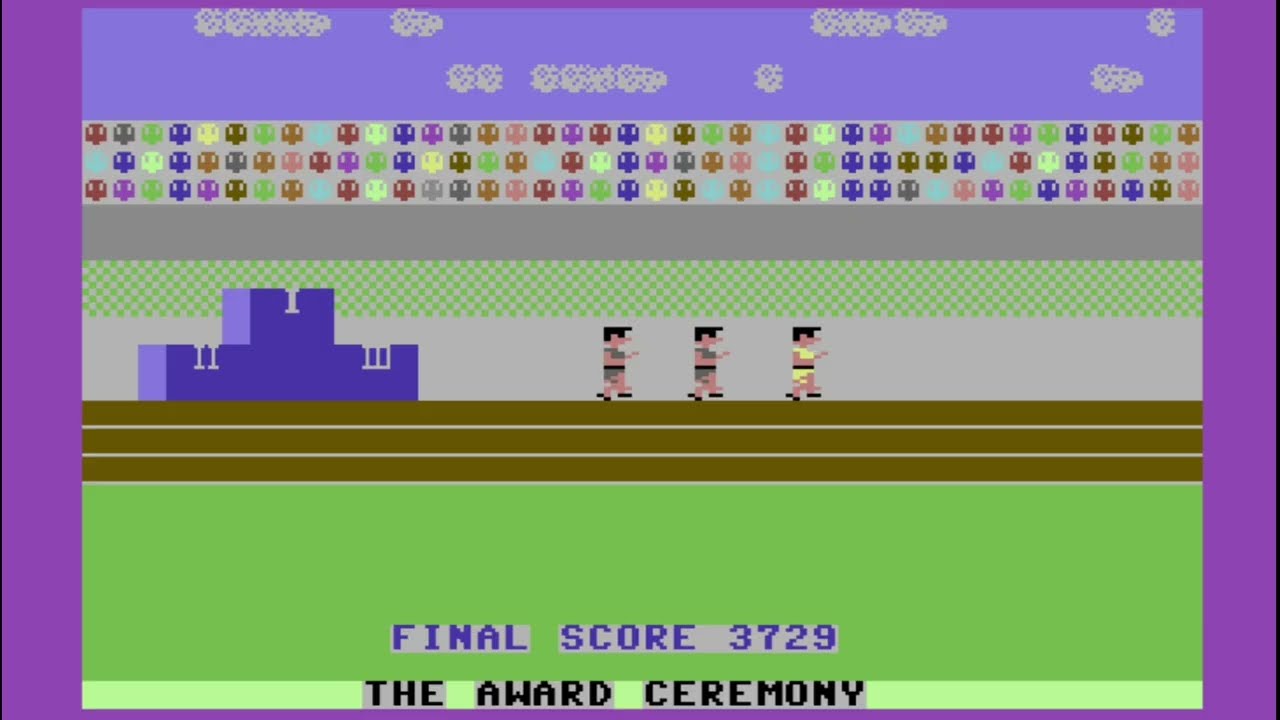 C64 Longplay: Olympics (1986, Street Games)