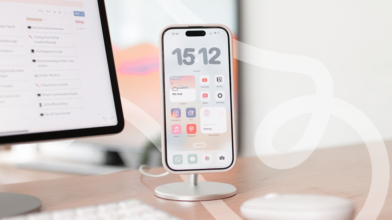 📱☁️ My Minimal iPhone Setup | customisation, widgets, apps, focus modes, standby mode
