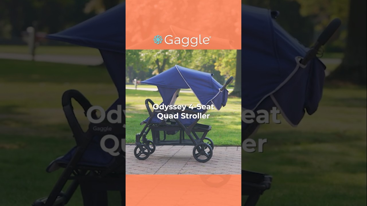 Gaggle Strollers | Odyssey Quad 4-Seat Stroller