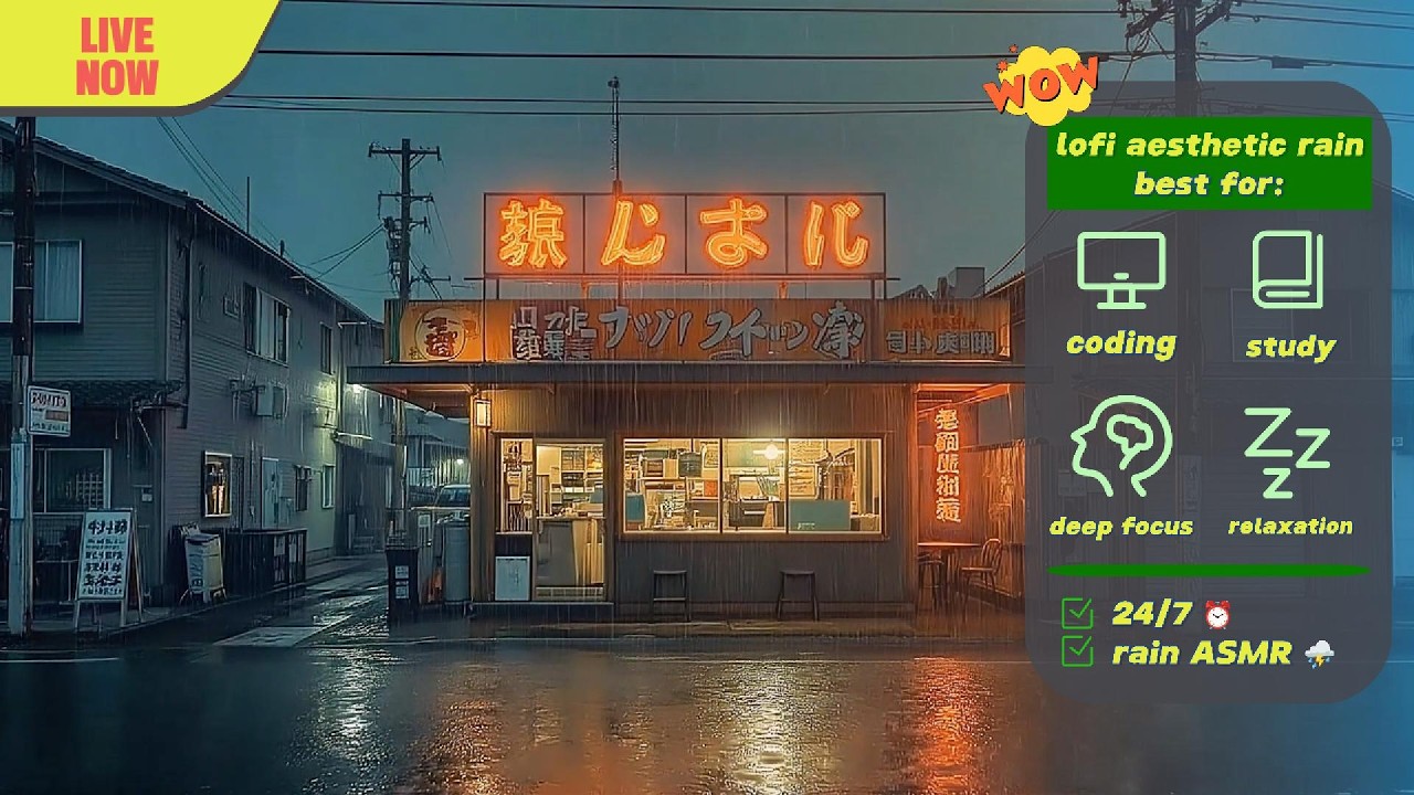 🍂 lofi coffee shop: nostalgic memories of a place you’ve never been
