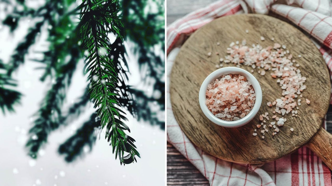 „Christbaum DIY“ – Salz aus Tannennadeln