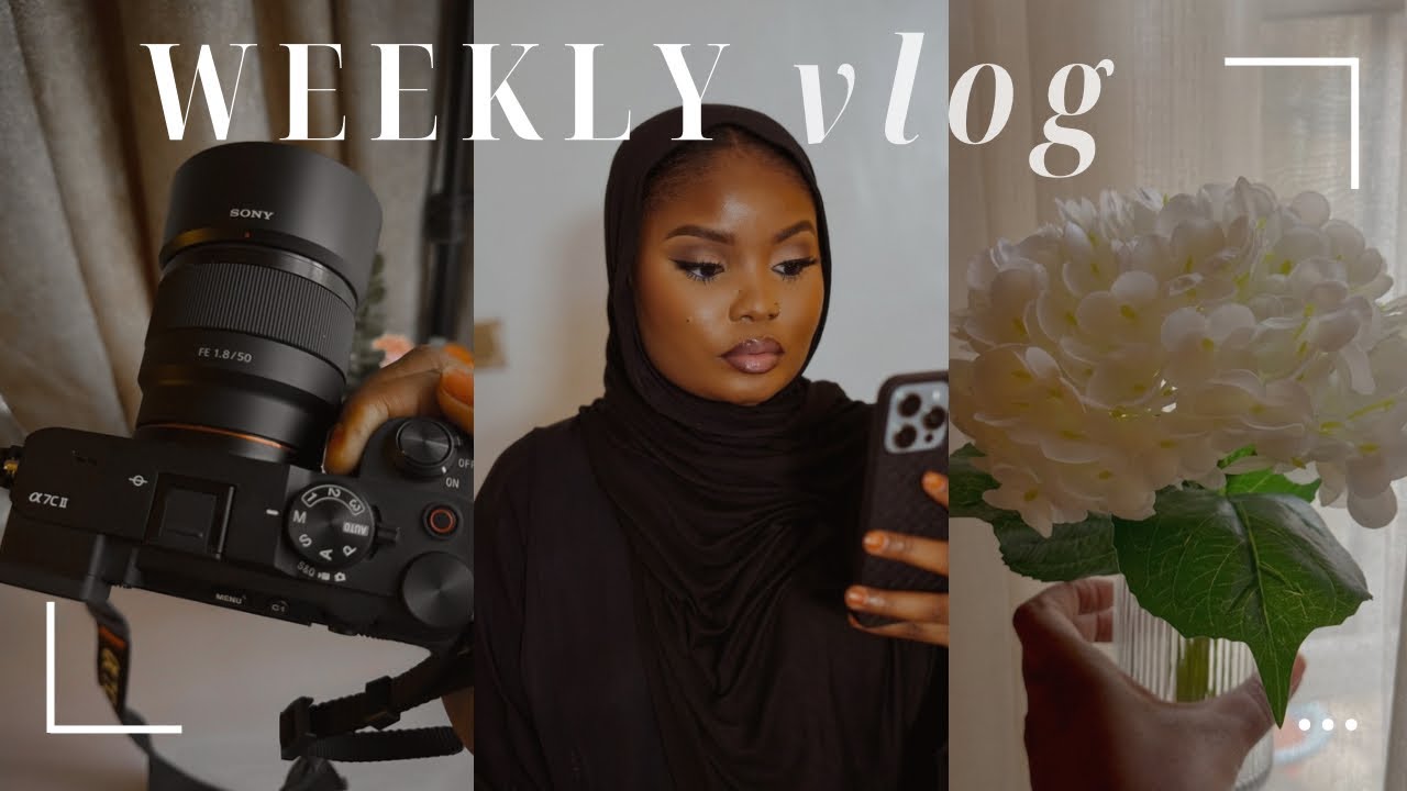WEEKLY VLOG | new camera, unboxing, new decor pieces, life update etc..