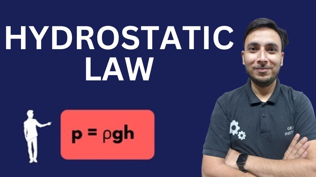 Hydrostatic Law in Hindi || What is Hydrostatic Law