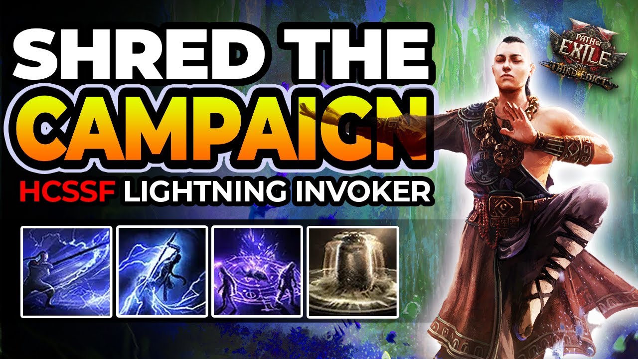 Штормовая волна сокрушает кампанию — Руководство по сборке монаха HCSSF — PoE 2 патч 0.3