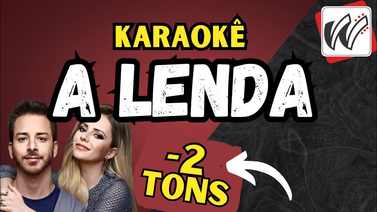 Sandy e Junior - A Lenda KARAOKÊ Tom Baixo (-2 tons)