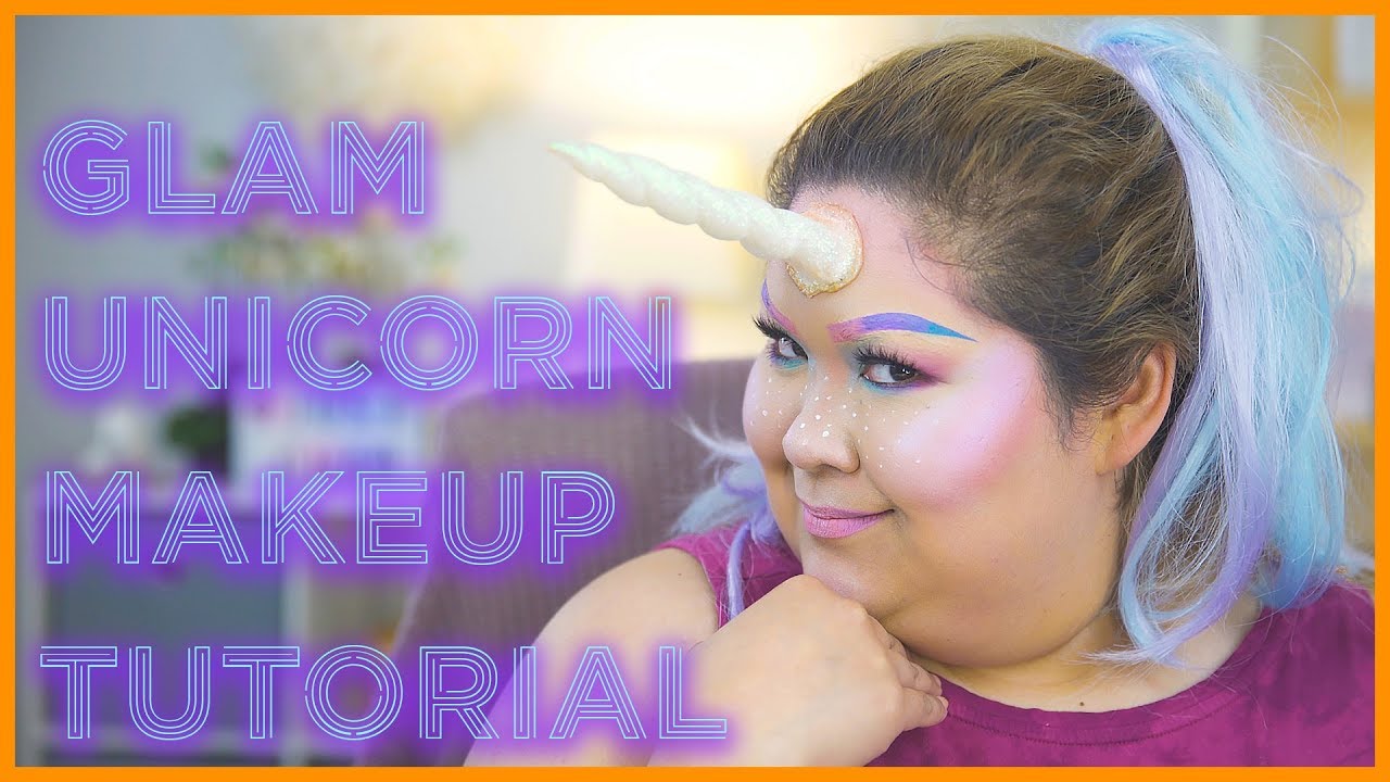 GLAM UNICORN MAKEUP TUTORIAL || JUST CHAB
